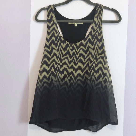 Collective Concepts flowy black razor back tank M - Picture 1 of 2